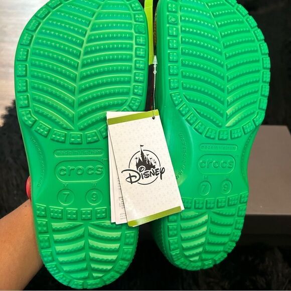 CROCS holiday Xmas Christmas Mickey and friends Disney clogs mules sandals new - Picture 4 of 6